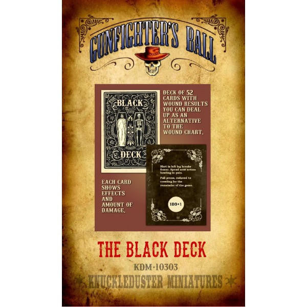 Knuckleduster Miniatures GB Black Deck